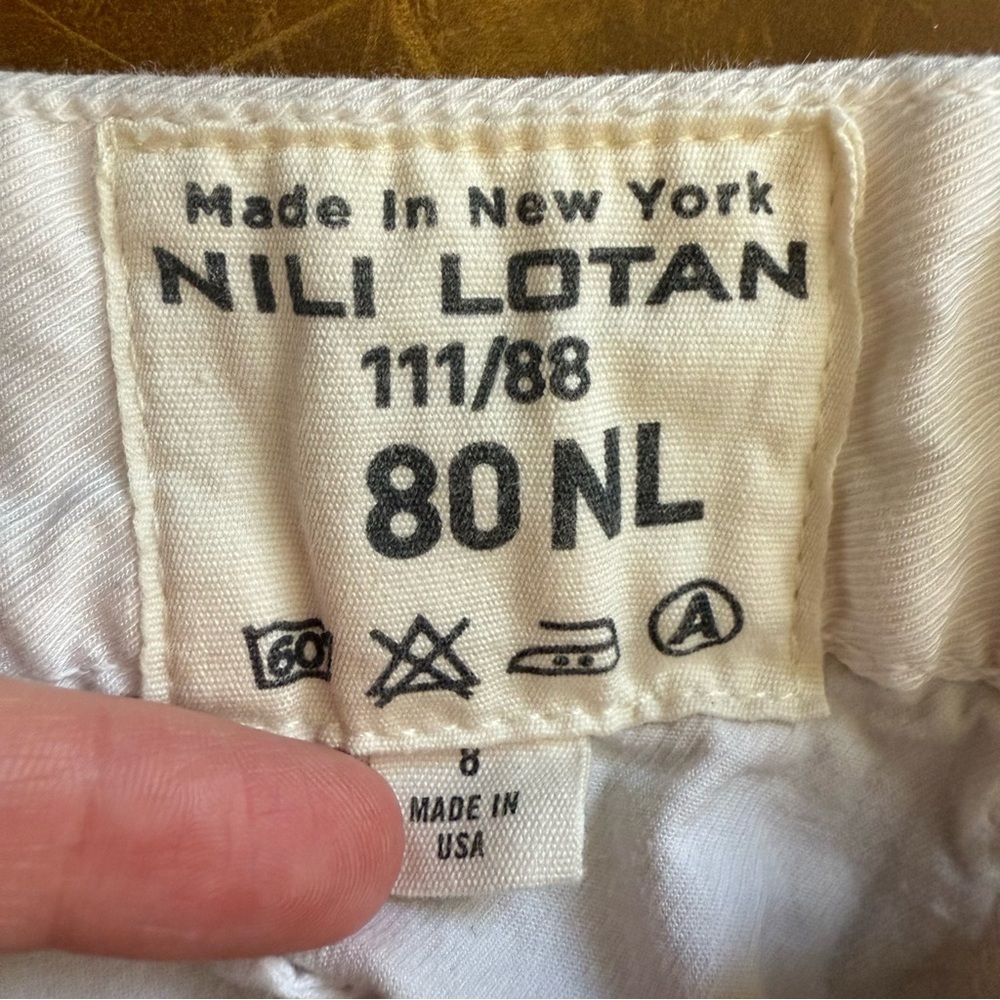 Nili Lotan East Hampton Pants White - Picture 7 of 8